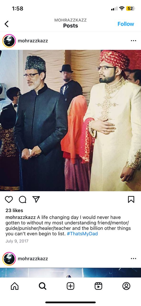 Muhammad Raza Bhai Muhammad Raza, the son of Ansar Raza is 33 years old and unemployed ...