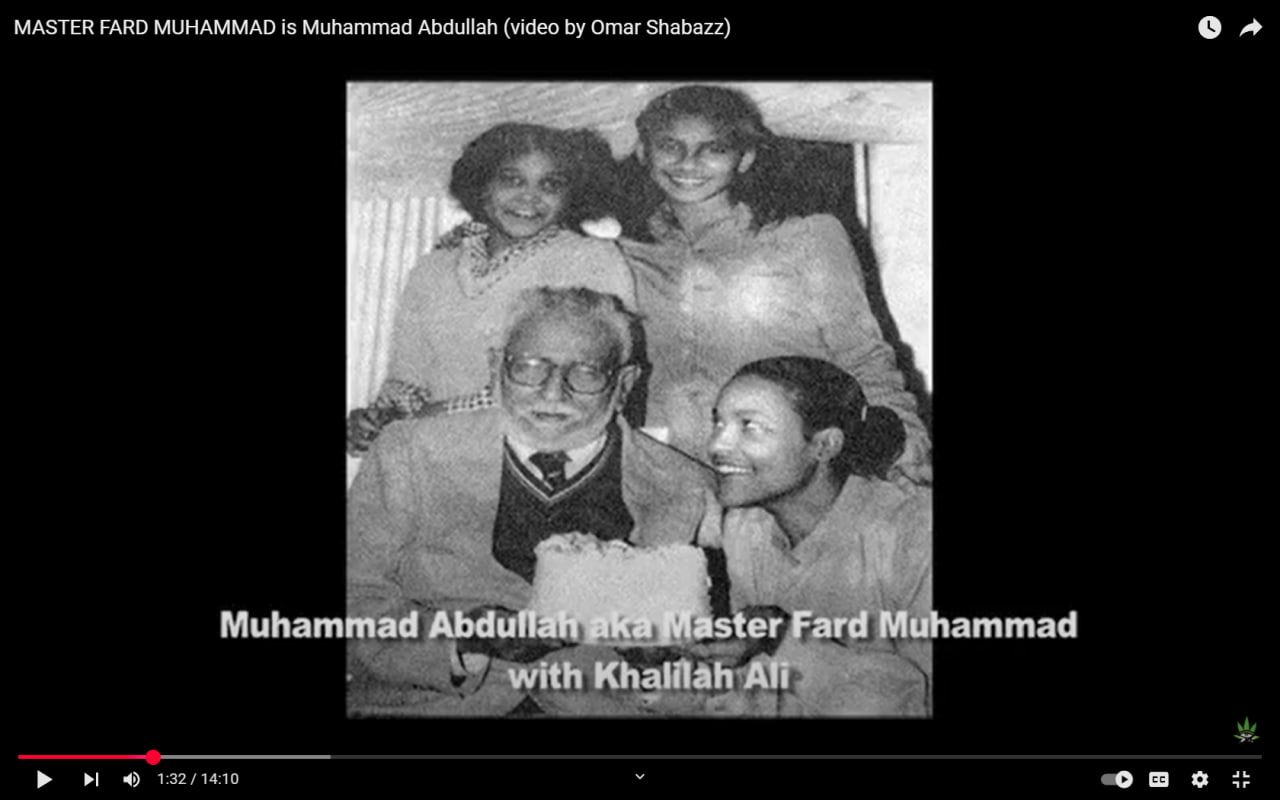 Khalilah Ali alleges that Maulana Muhammad Abdullah was introduced to her  as Master Fard Muhammad in the mid-1960's - ahmadiyyafactcheckblog, image size:1280x800